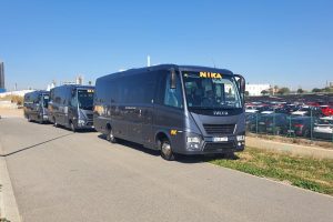 Traslado del President de la Generalitat a la inauguración de las aguas industriales de Tarragona